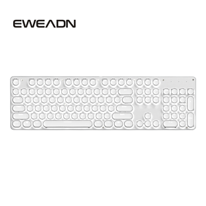 EWEADNカスタム104キーレトロスチームパンクデザインLEDバックライト有線USBメカニックゲームキーボード新製品 - Product Image 3