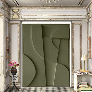 Karya seni proyek Hotel 100% buatan tangan desain baru dekorasi dinding 3D lukisan batu pasir stereoskopik mewah untuk dekorasi Hotel - Product Image 2