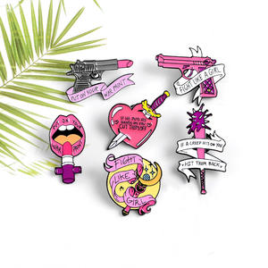 จีนโรงงานขายส่งไม่มีขั้นต่ำส่วนบุคคลฮาร์ดซอฟท์เคลือบโลหะที่กำหนดเองPinปกสำหรับเสื้อผ้า - Product Image 1