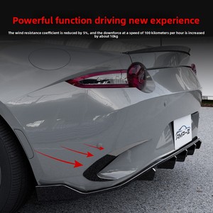 Para Mazda MX-5 Miata ND 2016+ - Adhesivo para Ventilación Trasera, Alerón de Viento, Accesorios Exteriores para Modificación Transfronteriza ZST-916 - Product Image 5
