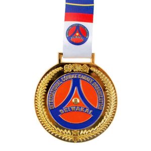 Medalla Deportiva Personalizada 3D de Alta Calidad, Medallas de Oro para Maratón y Carreras - Product Image 1