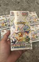 Kartu Permainan Pokemon Versi Jepang Sv8a Terastal Festival Eevee Deluxe, Permainan Meja Pokemon Edukatif Portabel