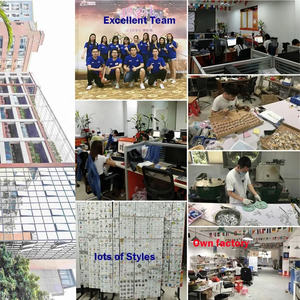 ウェディングデコレーション用クリスタルメタルボウブローチラインストーンボウノットボウブローチ - Product Image 3