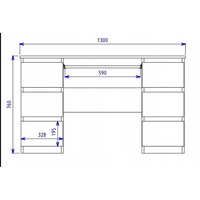 Bureau d'ordinateur moderne en bois blanc convertible pour le bureau à domicile et la chambre à coucher, emballage plat