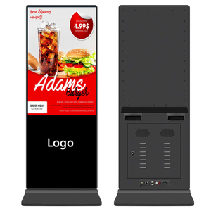 Señalización digital de 32-43 pulgadas para publicidad en centros comerciales Quiosco <span class=keywords><strong>LCD</strong></span> de tótem de pie con pantalla vertical con animación - Product Image 2