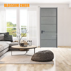 Porta Interna Moderna in MDF, Fabbrica Cinese, Colore e Dimensioni Personalizzabili, <span class=keywords><strong>Design</strong></span> per Appartamenti e Hotel - Product Image 4