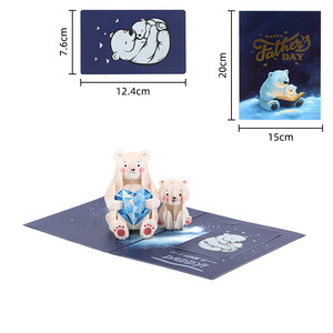 All'ingrosso festa del <span class=keywords><strong>papà</strong></span> 3D Popup biglietti d'auguri orso abbraccio <span class=keywords><strong>amore</strong></span> del padre di compleanno benedizione Greetig carte <span class=keywords><strong>per</strong></span> <span class=keywords><strong>papà</strong></span> - Product Image 6