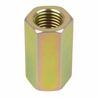 Mur Baut Heksagonal Seng Kuning Kelas 6 Tipe 2 GB/T 6175-2016 Model 085 untuk Industri Berat M30-M36