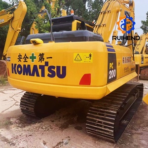 מחפר זחלי משומש קומטסו PC200 20 טון, במצב כמעט חדש, עם מנוע נבדק ובדיקת וידאו, למכירה - Product Image 3