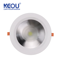Le métal moderne Shell a enfoncé 7W 12W 18W 30W a mené Downlights pour le bureau à domicile