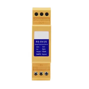 GDT Rail RS485 signal arrester 4-20MA signal surge protector controls signal arrester