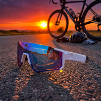 Lunettes de soleil intelligentes de sport SANVNET SNT SOLIS 2026 avec caméra 8MP, verres polarisés, pour le cyclisme sur route, lunettes intelligentes IA pour hommes