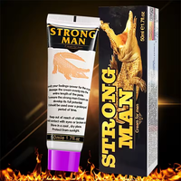 Gel de Masaje para Pene Strong Man 50ml, Crema Corporal con Extracto Herbal Natural para Hombres