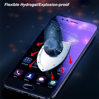 Películas Protectoras de Pantalla con Efecto Espejo de Luz Púrpura Fonlyu, Material para Cortar Láminas de Hidrogel EPU para Cualquier Máquina de Corte