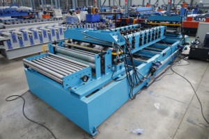 Bảng điều khiển khay phòng sạch bánh sandwich bảng điều khiển bên hồ sơ máy hoàn toàn tự động dây chuyền sản xuất gạch làm machineroll cũ - Product Image 4