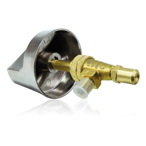 Noyau de valve avec bouton chromé, axe de 8 mm, commande d'évier de cuisine, pression moyenne, installation facile, design industriel - Product Image 2