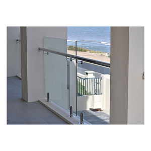 Moderno Lamel recinzione esterno balcone vetro Frameless balaustra morsetto ringhiera Led striscia di luce in alluminio profilo del sistema personalizzabile - Product Image 3