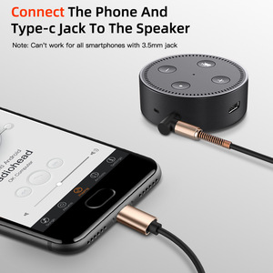 Mạ Vàng <span class=keywords><strong>USB</strong></span>-<span class=keywords><strong>C</strong></span> Để 3.5Mm Jack Nữ <span class=keywords><strong>Adapter</strong></span> Với AC Đầu Ra <span class=keywords><strong>C</strong></span>ó Thể Điều Chỉnh Chiều Dài 0.5M-1.5M CE Chứng Nhận Kỹ Thuật Số Âm Thanh Chuyển Đổi - Product Image 6