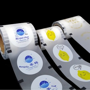 Commercio all'ingrosso della fabbrica <span class=keywords><strong>Film</strong></span> plastico usa <span class=keywords><strong>e</strong></span> getta per la sigillatura del tè al latte di soia tazza di imballaggio automatico rotolo di pellicola macchina per l'imballaggio - Product Image 3