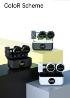 Microphone cravate sans fil magnétique S5 Mini avec longue durée de vie de la batterie, réduction du bruit, vidéo en direct en extérieur