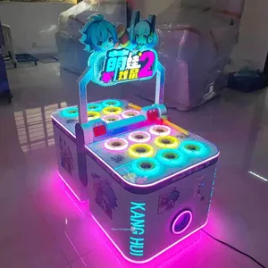 <span class=keywords><strong>Deluxe</strong></span> Light-Up whack-a-mole trò chơi Arcade máy 1 năm bảo hành hai người cha mẹ-con tương tác kim loại trò chơi công viên giải trí - Product Image 3