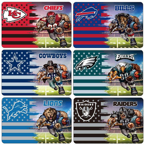 Drapeau sportif Wenjin 3x5 pieds de haute qualité, design 100% polyester, drapeau de toutes les équipes de football pour la <span class=keywords><strong>NFL</strong></span> - Product Image 1