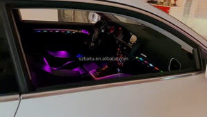 Lumière d'ambiance pour <span class=keywords><strong>Audi</strong></span> <span class=keywords><strong>audi</strong></span> A5 B8 2 portes 2013-2020 Évent de tableau de bord Lumières d'ambiance décoratives A5 Lumière d'ambiance intérieure de voiture A5 - Product Image 5