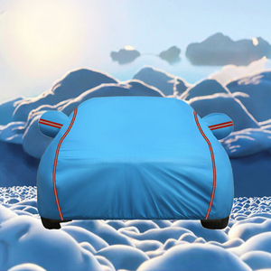 Housse de voiture extérieure imperméable, protection contre le soleil, la <span class=keywords><strong>pluie</strong></span>, la neige, les UV, housse de voiture universelle pour SUV/berline, protection complète - Product Image 3