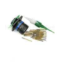 Conector Circular Macho de 22 Pines Serie MIL-DTL-38999 III D38999/26WC35PN, Conector Hembra de Aviación de 22 Pines D38999 D38999/20WC35SN