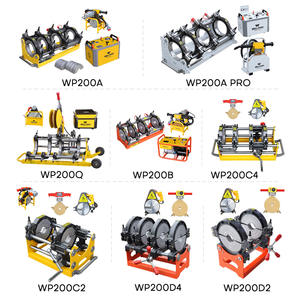 溶接4クランププラスチックバットフュージョン溶接機Hdpeパイプ手動バット溶接フュージョン溶接機WP200C - Product Image 2