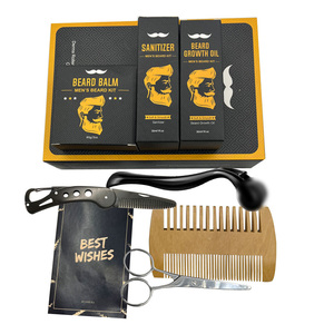 <span class=keywords><strong>Kit</strong></span> de toilettage de <span class=keywords><strong>barbe</strong></span> pour homme nettoyage rasage <span class=keywords><strong>entretien</strong></span> huile <span class=keywords><strong>kit</strong></span> de toilettage de <span class=keywords><strong>barbe</strong></span> de marque privée vente en gros - Product Image 4