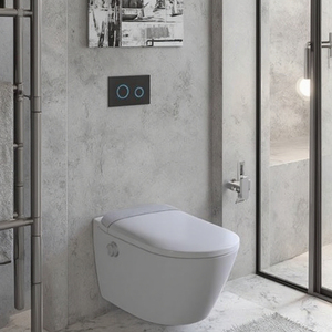 Inodoro de una Pieza con Diseño Contemporáneo, Cisterna Oculta, Bidé con Función de Autolimpieza - Product Image 4