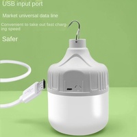 Luz Led Portátil Recargable por USB de 30W 80W 150W 200W Lámpara de Bulbo de Emergencia para Camping y Hogar al Aire Libre