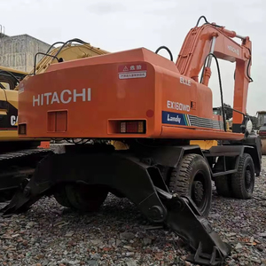 Excavatrice sur pneus d'occasion HITACHI EX160WD Prix bas Excellentes performances Excavatrice sur pneus d'occasion HITACHI à vendre - Product Image 1