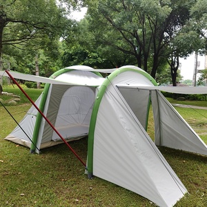 Tente gonflable Da Niu, imperméable, prête à l'emploi, pour <span class=keywords><strong>camping</strong></span> <span class=keywords><strong>en</strong></span> <span class=keywords><strong>bord</strong></span> <span class=keywords><strong>de</strong></span> <span class=keywords><strong>mer</strong></span>, automatique, pour hayon <span class=keywords><strong>de</strong></span> voiture, <span class=keywords><strong>en</strong></span> tissu enduit mongol, quatre saisons, résistante à la pluie, UV50 - Product Image 4