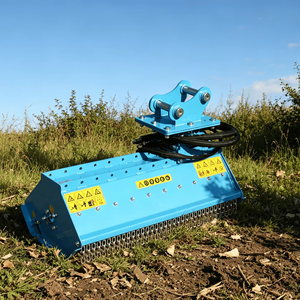 Tête de broyeur hydraulique pour excavatrice, débroussailleuse puissante pour les lignes de clôtures agricoles, les bords de routes et les enclos - Product Image 1