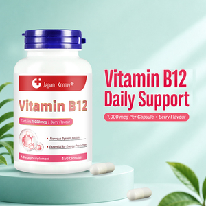 วิตามินบี 12 แคปซูลคุณภาพสูง 1000mcg เสริมสร้างภูมิคุ้มกันสำหรับผู้ใหญ่ วิตามินบี 12 แบบเสริมอาหาร - Product Image 5