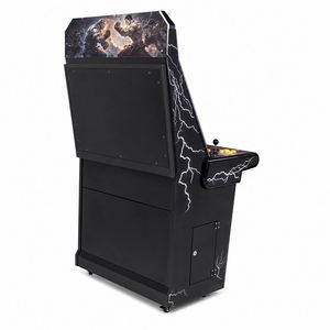 Machine de jeu vidéo d'arcade Street Fighter à monnayeur de la marque BH, en bois et acrylique - Product Image 5