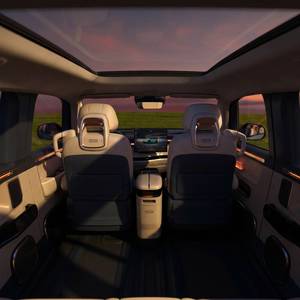 ซีคร มิกซ์ แฟมิลี่ เอ็มพีวี แบบ 5 ที่นั่ง รถยนต์ไฟฟ้า ซีดาน 270 °   รถยนต์ไฟฟ้ามือสองพร้อมห้องนั่งเล่นเคลื่อนที่ ประตูบานเลื่อนคู่ เบาะนั่งหมุนได้ - Product Image 5