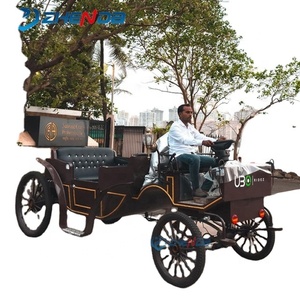 Calèche électrique de mariage / Calèche romantique de Noël pour la visite des sites / Buggy électrique de tourisme - Product Image 2