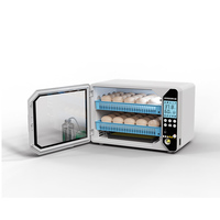 Incubateur d'œufs de poulet automatique intelligent de 105 capacités avec alimentation électrique automatique en eau