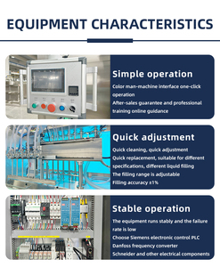 LWT High-Efficiency 6-Head Tracking Filling Machine for Canned Oils Soups Food Glass Beverages Chemicals Gear PLC Canned Oils So - Product Image 6