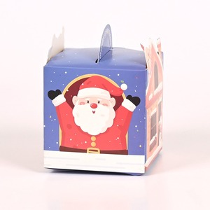 Merry <b>Christmas</b> cardboard apple gift packaging paper <b>box</b> can be customized according to needs - Product Image 2