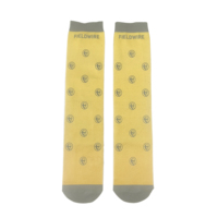 Chaussettes de sport personnalisées en sublimation, vente en gros