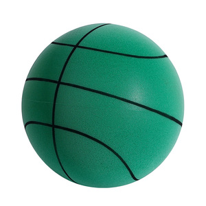 Ballon de basketball silencieux d'entraînement intérieur durable, taille 7, orange, en mousse PU, <span class=keywords><strong>pour</strong></span> <span class=keywords><strong>handball</strong></span>, personnalisable - Product Image 2