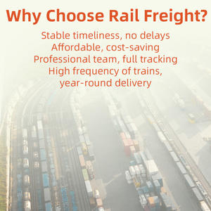 Transporte de carga de <span class=keywords><strong>tren</strong></span>/ferrocarril puerta <span class=keywords><strong>a</strong></span> puerta, envío <span class=keywords><strong>a</strong></span> Europa, servicios DDP, despacho de aduanas, LCL + agente de envío urgente - Product Image 6