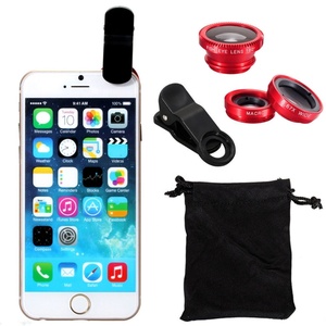 Lentille fish eye de téléphone portable <span class=keywords><strong>loupe</strong></span> d'objectif de téléphone portable à <span class=keywords><strong>effet</strong></span> spécial trois en un objectif selfie macro grand angle - Product Image 3