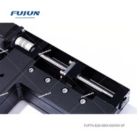 FUPTA-B28-0801-X60Y60-SP Plataforma XY Motorizada de Alta Precisión con Posicionamiento Repetido de 3μm y Baja Holgura de Retorno para Óptica