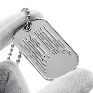 Tùy chỉnh thiết kế logo của bạn 2D 3D Hợp kim kẽm QR mã Dog Tag Chuỗi vòng cổ Nickel mạ mềm men Dog Name Tags với chuỗi bóng - Product Image 2