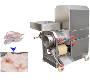 Fish Meat Separator Machine Electric Steel Fish deboner Stainless Steel Fish Remove Bone Machine